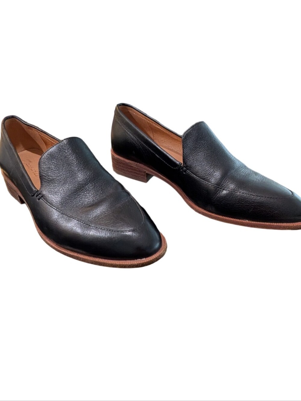 Madewell Frances Loafer in black leather, size 7.5. - Picture 5 of 9